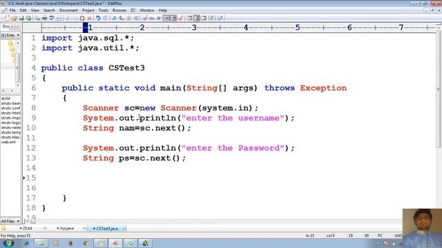 47 Advanced Java Tutorial |JDBC| pl sql Procedure with JDBC appl for authentication | adv java смотреть онлайн