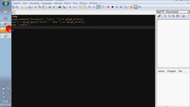 PHP Mysql Connect, Select db & Query Tutorial смотреть онлайн