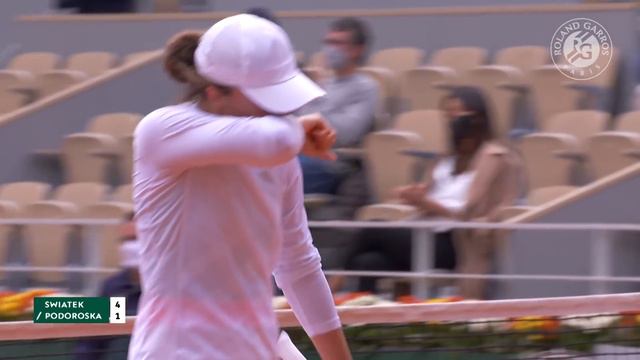 Iga Swiatek Vs Nadia Podoroska - Semi-final Highlights I Roland-Garros 2020