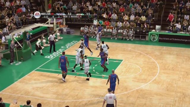 NBA Live 09 -- Gameplay (PS3) смотреть онлайн
