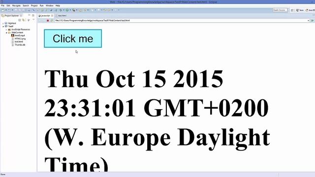 Javascript Tutorial For Beginners 7 # JavaScript Events смотреть онлайн