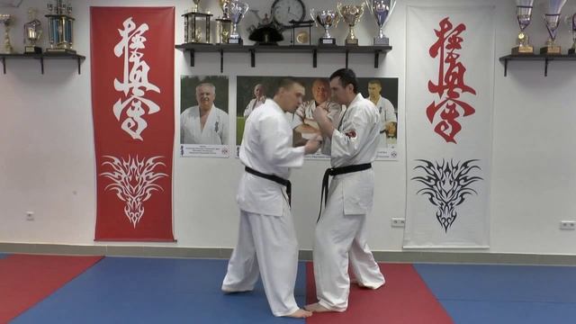 Кумите шихана Алексея Горохова. Урок 8: Лоу-кик в клинче (low kick in the clinch) смотреть онлайн