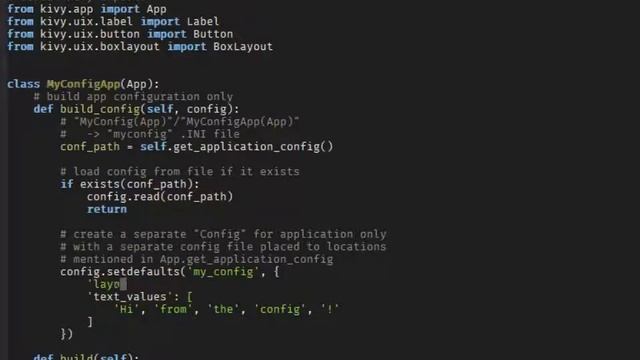 KivyTips: Configuration смотреть онлайн