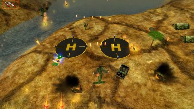 Прохождение игры AirStrike3D 1 часть (7 минут полёт нормальный) смотреть онлайн
