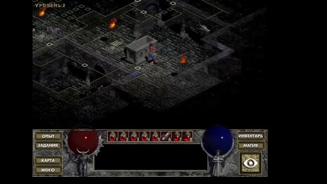 Diablo Hellfire. Прохождение за монаха. Серия №1 смотреть онлайн