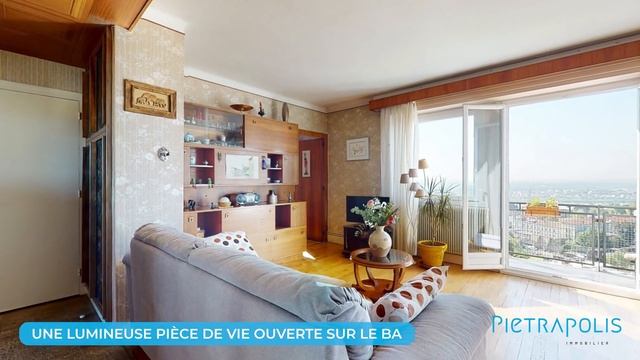 Lyon 5 Fourvière - Appartement avec vue exceptionnelle, 3 chambres, 97m², balcon. Garage possible. смотреть онлайн
