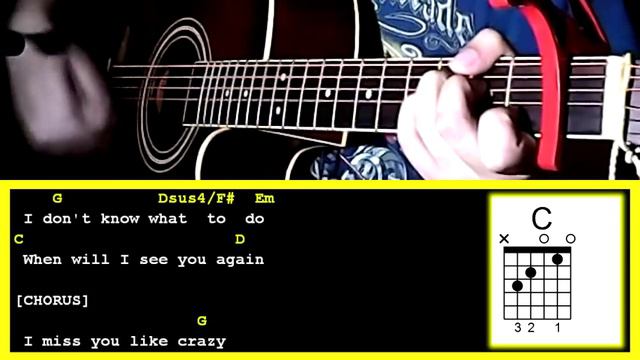 Miss You Like Crazy by The Moffatts-Guitar Chords смотреть онлайн