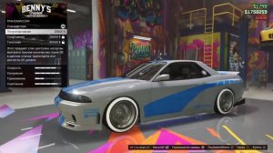 Покупаю скайлайн у Бенни за 900000к | GTA 5 ONLINE