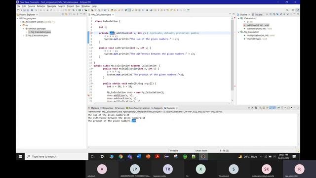 Core Java Session 4 смотреть онлайн