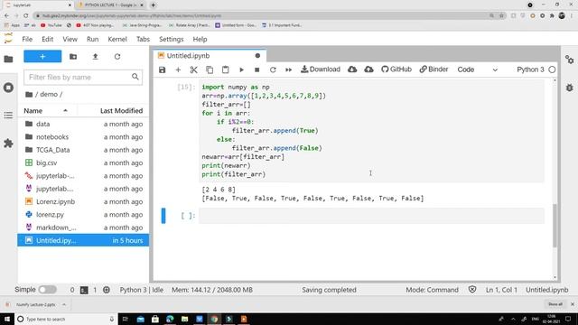 Python Numpy Tutorial For Beginners (Part - 2) смотреть онлайн
