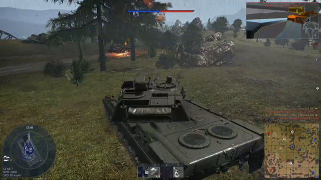 Leopard 2K - The most aggressive push you will watch - war thunder смотреть онлайн