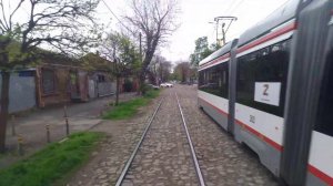 Краснодарский трамвай. Поездка по маршруту №3