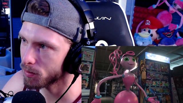 Vapor Reacts to Poppy Playtime Chapter 2 in REAL LIFE REACTION! смотреть онлайн