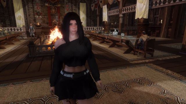Skyrim SE: Modern Set - BHUNP - Fixed