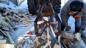 Дровокол на МТЗ 80 своими руками