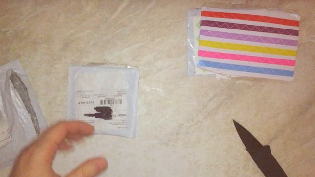 Посылка с Китая, AliExpress!Наклейки для фотальбома, ручка с разными цветами, разветвитель!