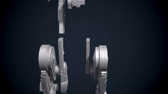 AT-M6 Walker 3D Printing Model | Assembly by Gambody смотреть онлайн