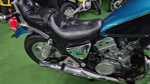 KAWASAKI VN 750 VULCAN BLUE смотреть онлайн