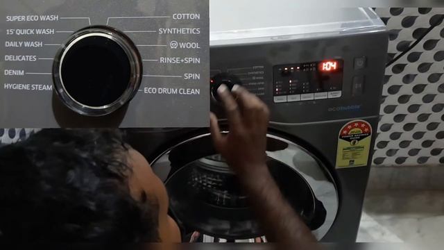 Samsung Washing Machine - 6.5 Kg Inverter 5 star Fully-Automatic Front Loading Washing Machine смотреть онлайн