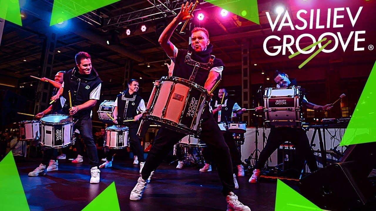 Шоу барабанщиков №1 в России Vasiliev Groove (VG) Номер "Японцы" смотреть онлайн