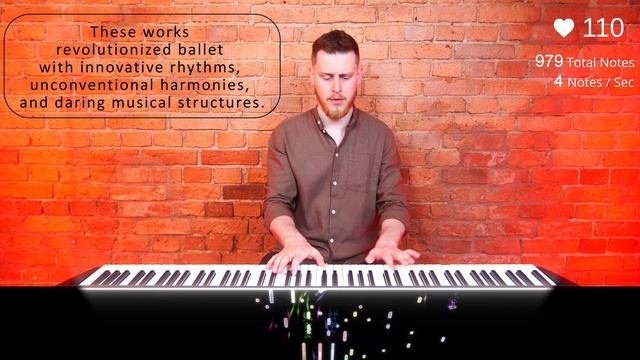 Stravinsky - Tango (for Piano) смотреть онлайн