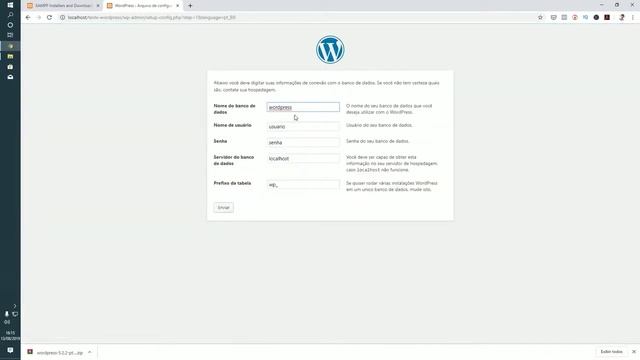 COMO INSTALAR WORDPRESS EM SERVIDOR LOCAL XAMPP MANUALMENTE смотреть онлайн