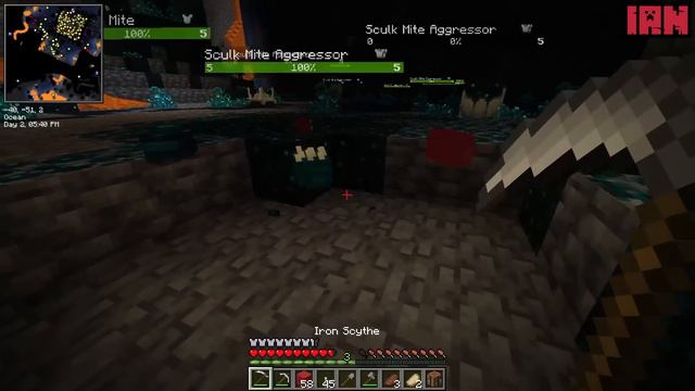 The Hardest Infection Mod | SCULK HORDE