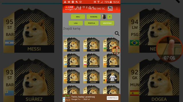live z doge futa 18 i clash royale смотреть онлайн