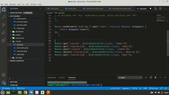 Laravel 8 | Implementando json web token a una api rest смотреть онлайн