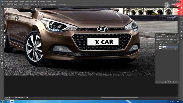 Hyundai i20 Virtual Car Tuning | Adobe Photoshop Cs6 смотреть онлайн