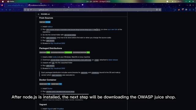 OWASP Juice Shop Installation