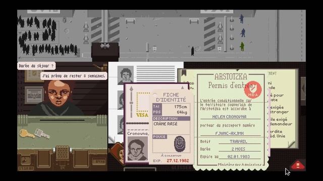 Paper, Please - Gameplay FR - 1080p/60fps [Run #2] (08/10) смотреть онлайн