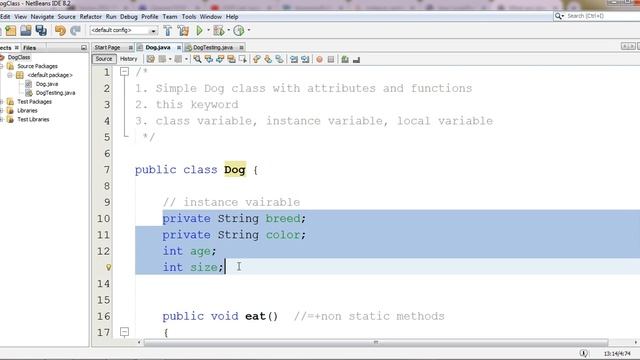 Difference between class variable, instance variable & local variable || URDU Explanation смотреть онлайн