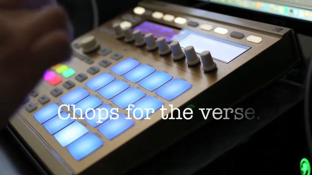 Making a Hip Hop beat on the Maschine. смотреть онлайн