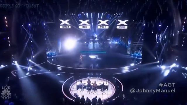 johnny Manuel Sings I am Telling you AGT Quarterfinal ALL Judges on their feet america's got talent смотреть онлайн
