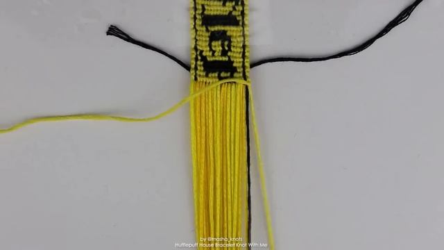 HUFFLEPUFF BRACELET - HARRY POTTER [CC] || Knot With Me смотреть онлайн