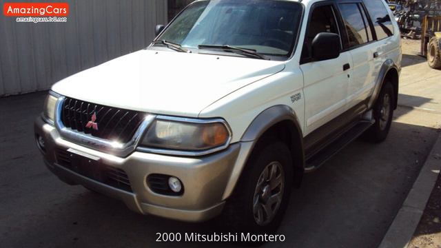 2000 Mitsubishi Montero