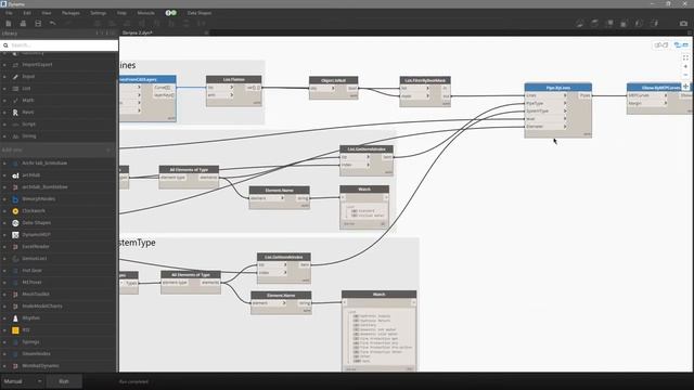 Dynamo - AutoCAD drawing to Pipes, Ducts or Cable Trays смотреть онлайн