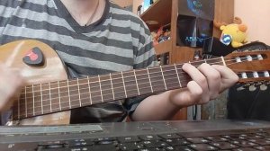 Обними обнимаю ("Тринадцать карат" acoustic guitar cover)