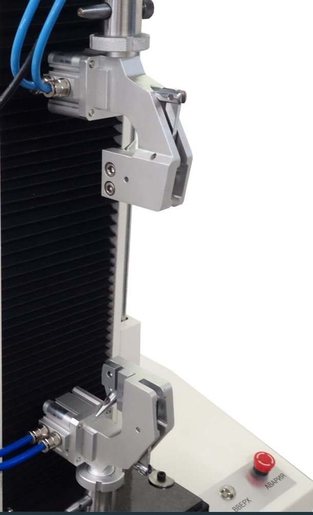 Универсальная одностоечная испытательная машина до 300Н с пневмозажимами для нити типа "улитка" МТ(М смотреть онлайн