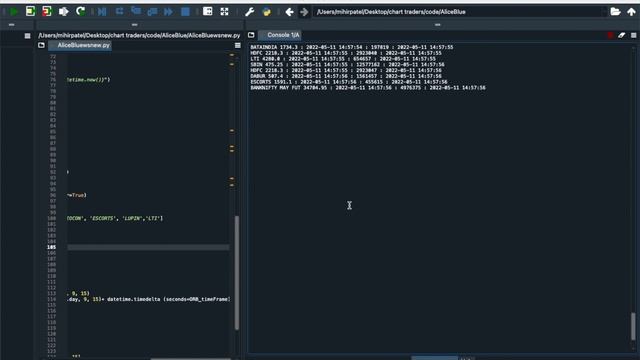 Alice Blue: Web Socket Data to OHLC Data ( Handling LTP Data) смотреть онлайн