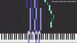 Running Up That Hill - Kate Bush - Piano Tutorial - Sheet Music & MIDI