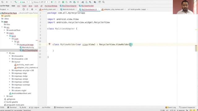 RecyclerView in Android || RecyclerView || Android Tutorial || In Hindi смотреть онлайн
