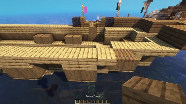 Minecraft: Pirate Ship Base Tutorial (how to build 1.19) смотреть онлайн