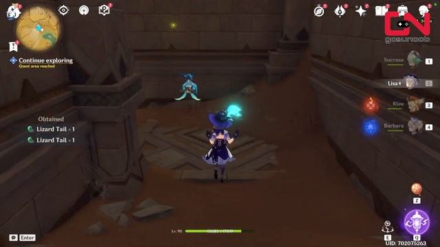 Lost in the Sands Genshin Impact Quest Guide смотреть онлайн