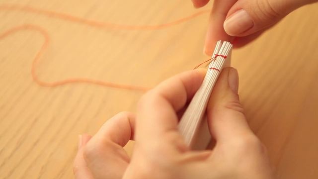 D.I.Y notebook binding. Переплет для блокнота или как сшить страницы смотреть онлайн