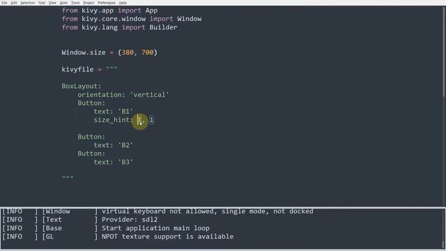 KIVY TUTORIAL | PART 3: BOXLAYOUT смотреть онлайн