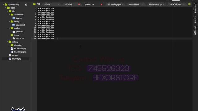 HEXOR STORE SMTP Inbox Yahoo, Aol, Others With PHP Sender Script Updates смотреть онлайн