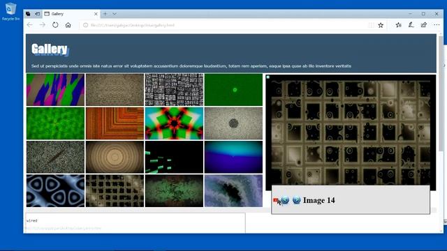 HTML Photo Viewer смотреть онлайн