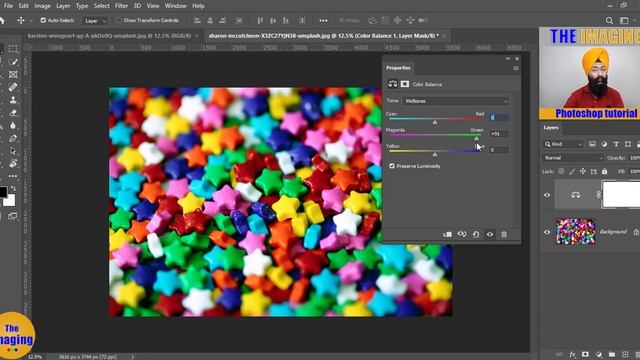 फ़ोटोशॉप 2020 में कलर बैलेंस | Color Balance in Photoshop 2020 | Color Balance | Color Correction смотреть онлайн